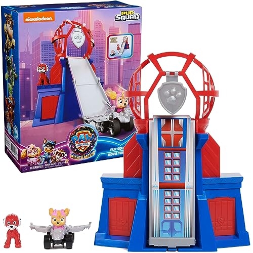 Spin Master Paw Patrol The Movie 2 Rettungsturm Set + Pup Squad Zubehör von PAW PATROL