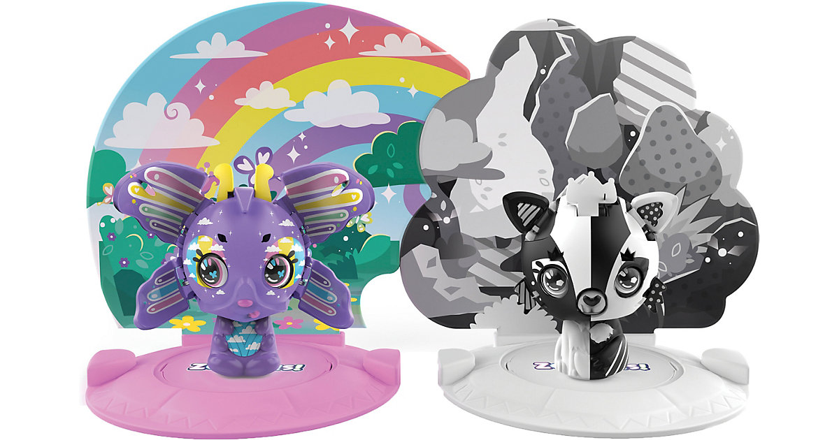 Zoobles - 2 Pack Butterfly & Fox von Spin Master