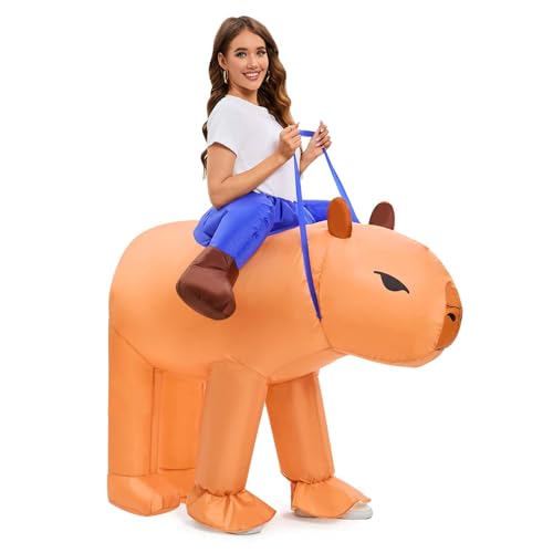 Spinosaurus Capybara Aufblasbares Kostüm Für Erwachsene,Aufblasbare Tierkostüm Kostüm,Lustige Kostüme Für Herren,Damen,Halloween Spinosaurus Capybara Aufblasbares Kostüm Für Erwachsene,Aufblasbare Tierkostüm Kostüm,Lustige Kostüme Für Herren,Damen,Halloween von Spinosaurus