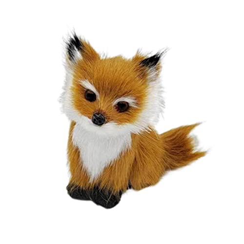 Niedliche Simulation Fuchs Schöne Realistische Mini Tier Figur Plüschtier Ornament Kunststoff Kunstfell Fuchs Figuren Tier Modell Ornament Auto Dekoration Weihnachten Geburtstag Geschenke, Braun A Niedliche Simulation Fuchs Schöne Realistische Mini Tier Figur Plüschtier Ornament Kunststoff Kunstfell Fuchs Figuren Tier Modell Ornament Auto Dekoration Weihnachten Geburtstag Geschenke, Braun A von SpirWoRchlan