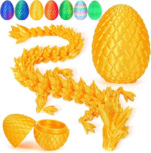 SpirWoRchlan 3D-gedrucktes Drachenei, geheimnisvolles bewegliches Kristall-Drachenei, Fidget-Spielzeug, 3D-Druck, Überraschungstiere, Spielzeug für Kinder, Teenager, Jungen, Mädchen, 3D-gedrucktes SpirWoRchlan 3D-gedrucktes Drachenei, geheimnisvolles bewegliches Kristall-Drachenei, Fidget-Spielzeug, 3D-Druck, Überraschungstiere, Spielzeug für Kinder, Teenager, Jungen, Mädchen, 3D-gedrucktes von SpirWoRchlan