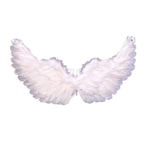 SpirWoRchlan Engelsflügel Weiß Fee Engelsflügel Gefallene Engelsflügel Halloween Verkleidung Kostüm für Erwachsene Kinder Frauen Mädchen Performance Karneval Bühne Halloween Weihnachten Geburtstag SpirWoRchlan Engelsflügel Weiß Fee Engelsflügel Gefallene Engelsflügel Halloween Verkleidung Kostüm für Erwachsene Kinder Frauen Mädchen Performance Karneval Bühne Halloween Weihnachten Geburtstag von SpirWoRchlan