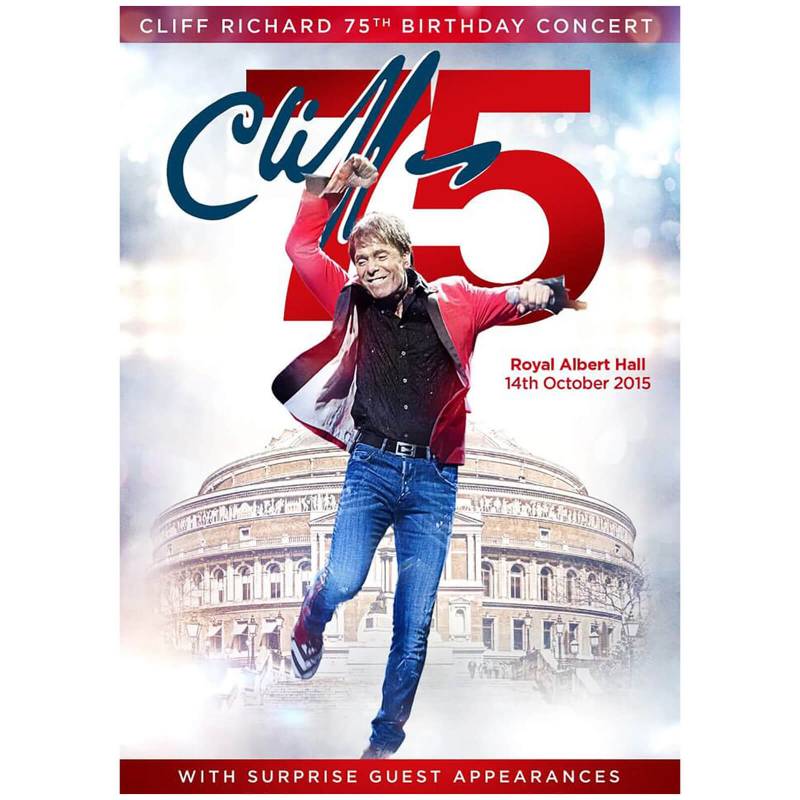 Cliff Richards Konzert zum 75. Geburtstag von Spirit Entertainment