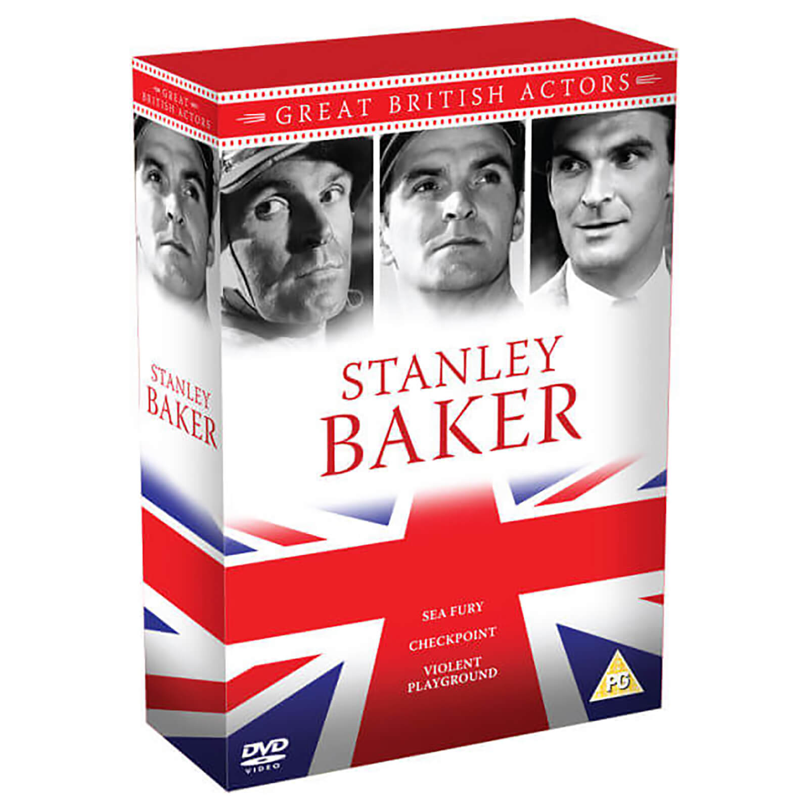 Stanley Baker Box Set - Violent Playground / Sea Fury / Checkpoint von Spirit Entertainment