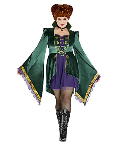 Spirit Halloween-Kleid für Erwachsene, Winifred Sanderson Hocus Pocus - mehrfarbig - Erwachsene medium von Spirit Halloween