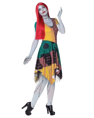 Spirit Halloween The Nightmare Before Christmas Sally Kostüm für Erwachsene, offizielles Lizenzprodukt, Disney, TV- und Filmkostüm, Größe XS Spirit Halloween The Nightmare Before Christmas Sally Kostüm für Erwachsene, offizielles Lizenzprodukt, Disney, TV- und Filmkostüm, Größe XS von Spirit Halloween