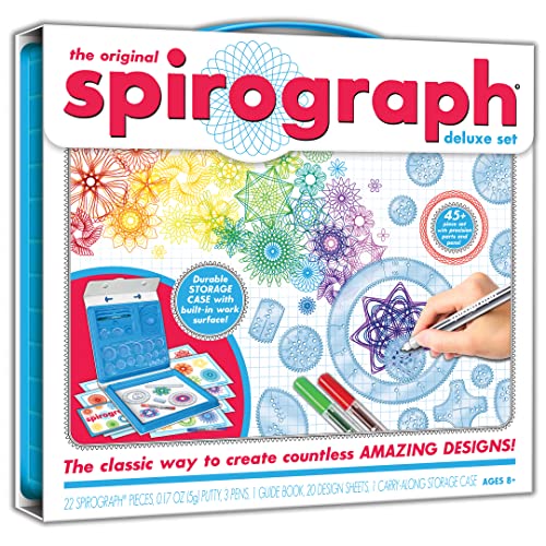 Deluxe Spirograph, mehrfarbig, Einheitsgröße (SP302) von Spirograph