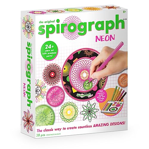 PlayMonster Design und Zeichen-Set, Neon, Einheitsgröße von Spirograph