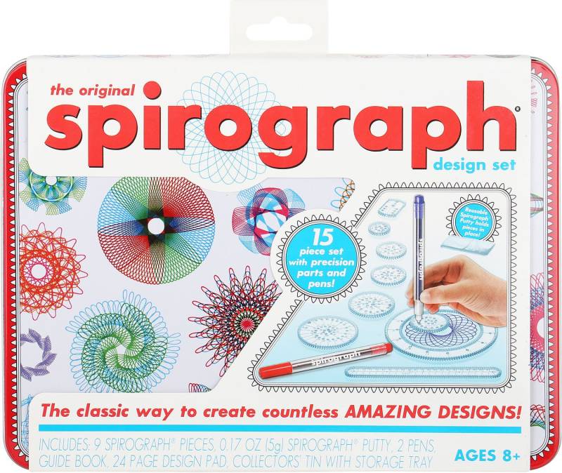 Spirograph Blechdose Set von Spirograph
