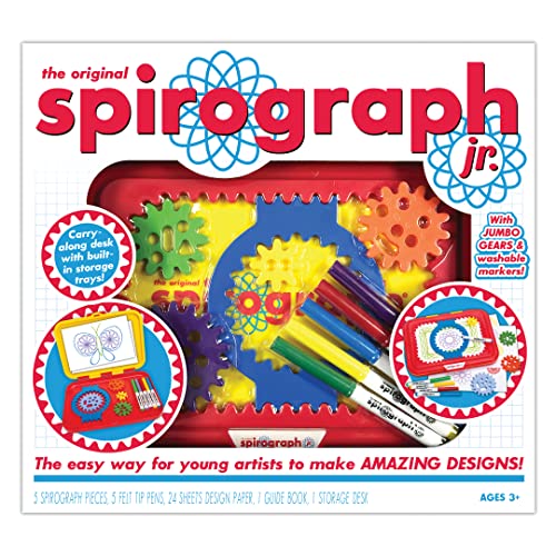 Spirograph Junior, mehrfarbig, Einheitsgröße (SP204) von Spirograph