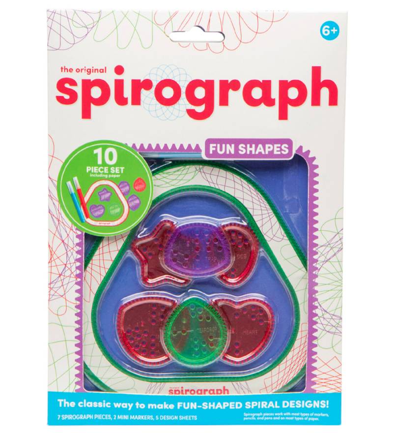 Spirograph Malset - 10 Teile - Wert - Fun Shapes - Spirograph - One Size - Kreatives Spielset Spirograph Malset - 10 Teile - Wert - Fun Shapes - Spirograph - One Size - Kreatives Spielset von Spirograph