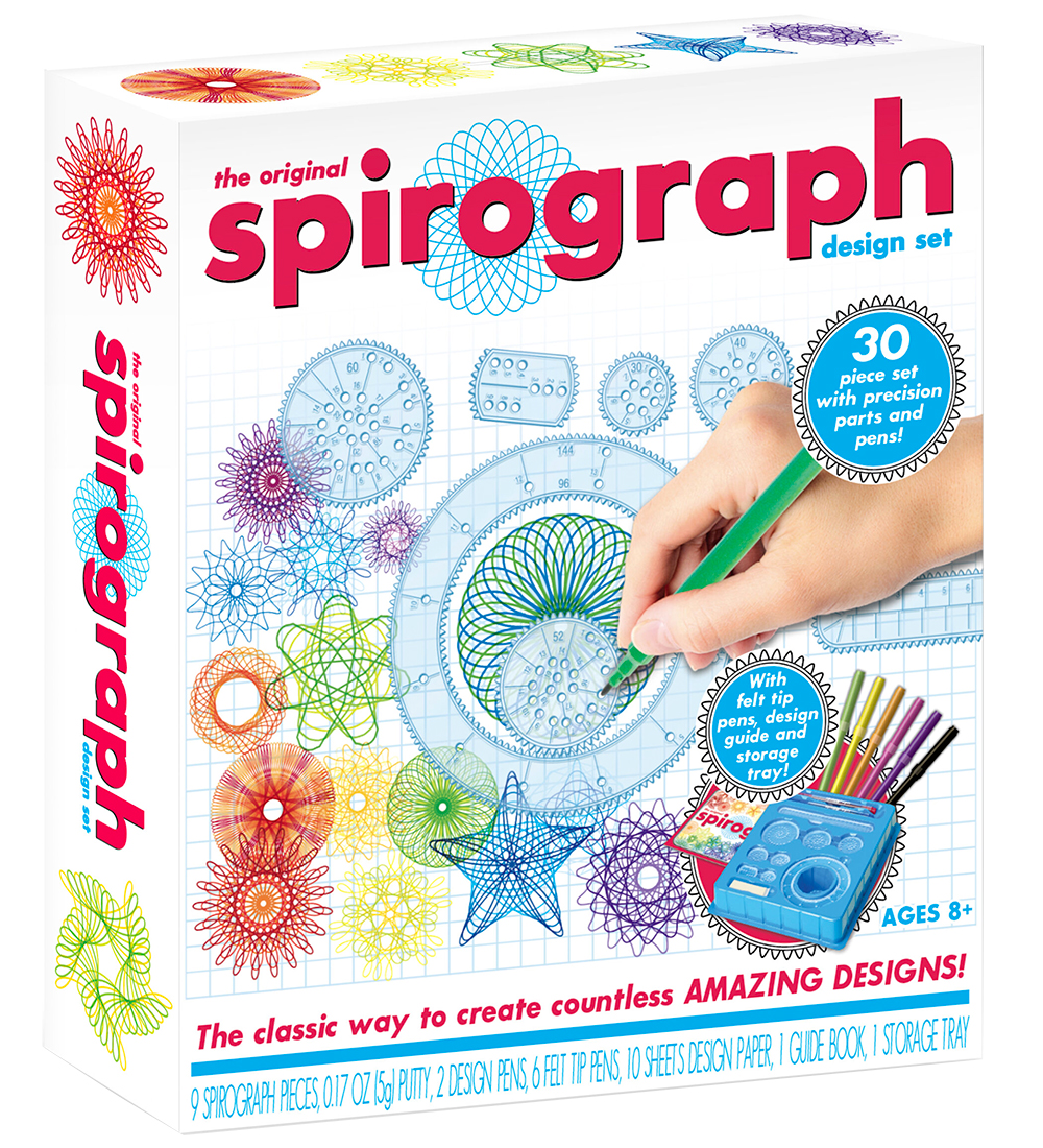 Spirograph Malset - 30 Teile - Basic - Spirograph - One Size - Kreatives Spielset Spirograph Malset - 30 Teile - Basic - Spirograph - One Size - Kreatives Spielset von Spirograph