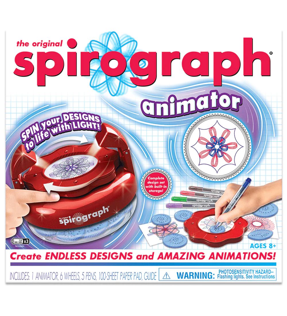 Spirograph Malset - Animator - Spirograph - One Size - Kreatives Spielset von Spirograph