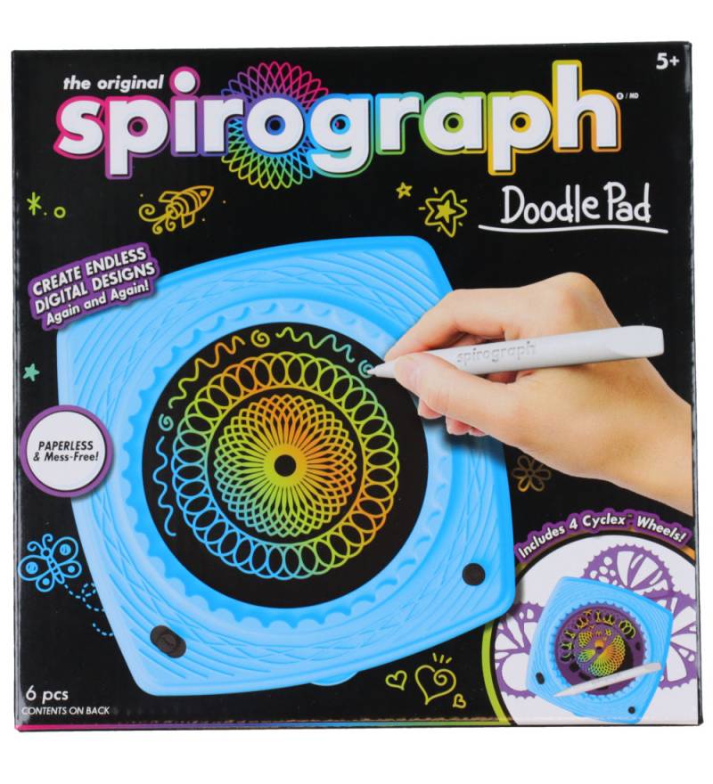 Spirograph Malset - Kritzelblock - Spirograph - One Size - Kreatives Spielset Spirograph Malset - Kritzelblock - Spirograph - One Size - Kreatives Spielset von Spirograph