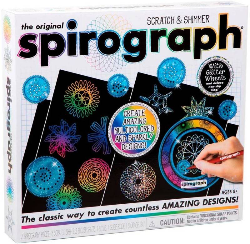 Spirograph Malwerkzeug Scrape and Shimmer von Spirograph