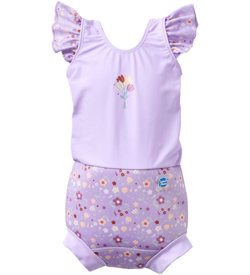 Splash About Windel-Badeanzug - Happy Nappy Kostüm - Flieder Spr - Splash About - 3-6 mt - Schwimmwindel Splash About Windel-Badeanzug - Happy Nappy Kostüm - Flieder Spr - Splash About - 3-6 mt - Schwimmwindel von Splash About