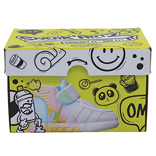 Splash Toys Splashtoys - NEAK'ARTZ SHOEBOX - Kreative Freizeitbeschäftigung - Design und personalisiert deine Sneaker ab 5 Jahren, 3220 von Splash Toys