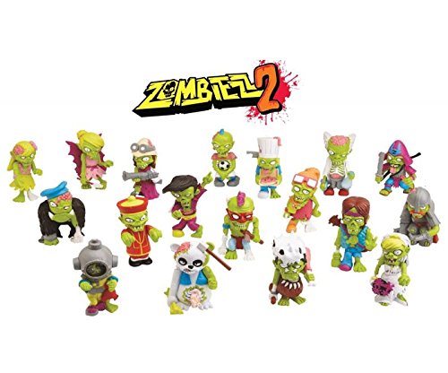 18x Sammelfiguren Zombiezz Single Serie 2 komplett von Splash