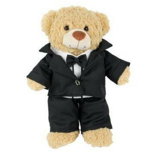 25cm Smoking Bräutigam Hochzeit - Teddy Outfit Kleidung - Teddybär Nicht enthalten von Splodge Teddy Parties