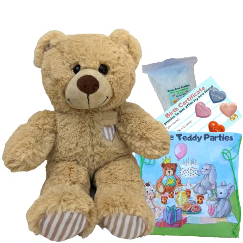 Brauner Kuschelbär – weiches Plüschtier -Größe: 40cm – Teddybären zum Selbermachen- Bauen Sie Ihren eigenen Teddybär – kein Nähen Brauner Kuschelbär – weiches Plüschtier -Größe: 40cm – Teddybären zum Selbermachen- Bauen Sie Ihren eigenen Teddybär – kein Nähen von Splodge Teddy Parties