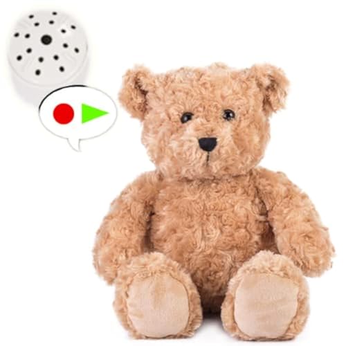 Little Classic Teddy mit 60-Sekunden-Aufnahmegerät, 25 cm, beschreibbarer Teddybär, Geschenk – Baby-Herzschlag Little Classic Teddy mit 60-Sekunden-Aufnahmegerät, 25 cm, beschreibbarer Teddybär, Geschenk – Baby-Herzschlag von Splodge Teddy Parties
