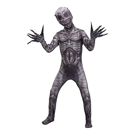 Kinder Unisex The Rake Second Skin Kostüm (Large (10-12 Jahre)) von Spooktacular Creations