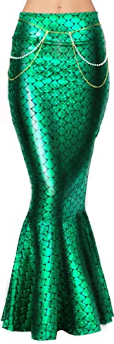 Spooktacular Creations Adult Metallisch Hologramm Glänzend Meerjungfrau Rock Kostüm Rollenspiel Spooktacular Creations Adult Metallisch Hologramm Glänzend Meerjungfrau Rock Kostüm Rollenspiel von Spooktacular Creations