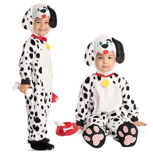 Spooktacular Creations Baby Dalmatiner Welpe Kostüm für Kleinkind Halloween Süßes oder Saures Party (Toddler(3-4yrs)) von Spooktacular Creations