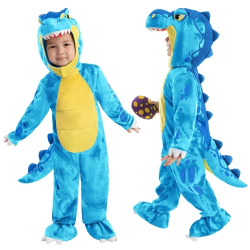 Spooktacular Creations Blaues T-Rex-Kostüm, Dinosaurier-Overall, Overall für Kleinkinder und Kinder, Halloween-Verkleidungsparty Spooktacular Creations Blaues T-Rex-Kostüm, Dinosaurier-Overall, Overall für Kleinkinder und Kinder, Halloween-Verkleidungsparty von Spooktacular Creations