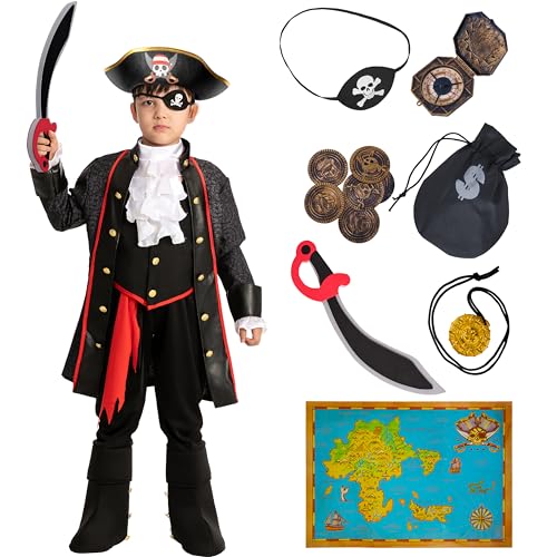 Spooktacular Creations Child Boy Pirate Costume (Large (10-12 yrs)) von Spooktacular Creations