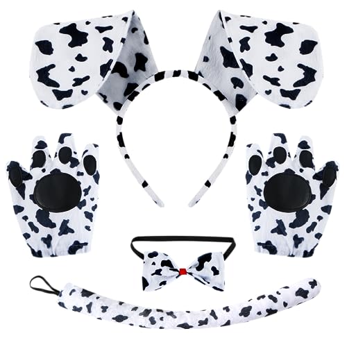 Spooktacular Creations 5 Stück Tierkostüm Set Zubehör Set für Erwachsene und Kinder Cosplay Halloween Dress Up Spooktacular Creations 5 Stück Tierkostüm Set Zubehör Set für Erwachsene und Kinder Cosplay Halloween Dress Up von Spooktacular Creations
