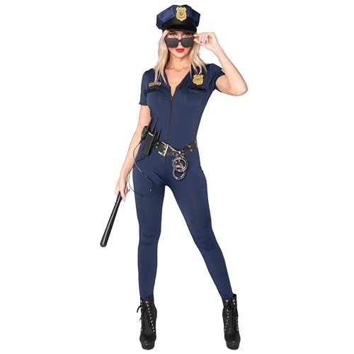 Spooktacular Creations Erwachsene Frauen Polizei Kostüm für Halloween Dress Up Party, Cop Rollenspiel, Cosplay Party, Theme Party Spooktacular Creations Erwachsene Frauen Polizei Kostüm für Halloween Dress Up Party, Cop Rollenspiel, Cosplay Party, Theme Party von Spooktacular Creations