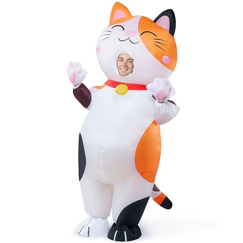 Spooktacular Creations Erwachsener aufblasbares Kostüm Ganzkörper Calico Air Blow-up Deluxe Halloween Kostüm von Spooktacular Creations