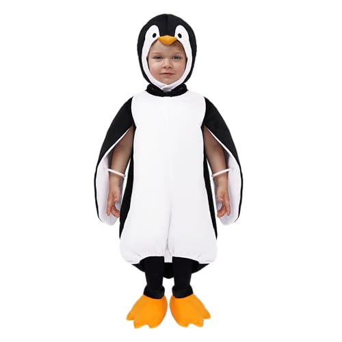 Spooktacular Creations Halloween-Baby-Unisex-Pinguinkostüm, Kleinkind-Baby-Tierkostüm mit Pinguinkapuze für Halloween-Cosplay-Partys Spooktacular Creations Halloween-Baby-Unisex-Pinguinkostüm, Kleinkind-Baby-Tierkostüm mit Pinguinkapuze für Halloween-Cosplay-Partys von Spooktacular Creations