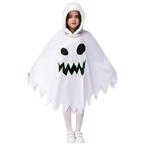 Spooktacular Creations Halloween Geist Gruseliges Kleid für Mädchen Cosplay (Größe S (5-7 Jahre)) von Spooktacular Creations
