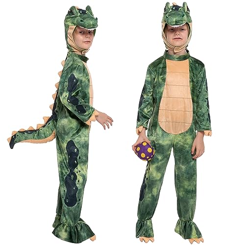 Spooktacular Creations Halloween Kind Grün T-Rex Kostüm, Kleinkind Unisex Realistische Dinosaurier Kostüm Set für Halloween Spooktacular Creations Halloween Kind Grün T-Rex Kostüm, Kleinkind Unisex Realistische Dinosaurier Kostüm Set für Halloween von Spooktacular Creations