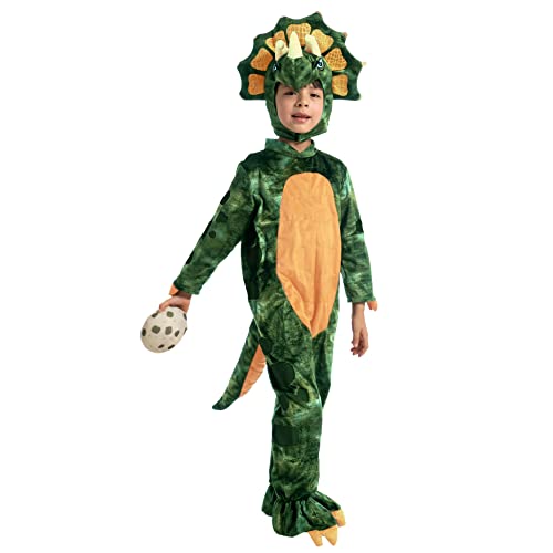 Spooktacular Creations Halloween Kind Triceratops Kostüm, braun Unisex Kleinkind Kinder realistische Dinosaurier Onesie Jumpsuit für Carnival Dress Up Party Spooktacular Creations Halloween Kind Triceratops Kostüm, braun Unisex Kleinkind Kinder realistische Dinosaurier Onesie Jumpsuit für Carnival Dress Up Party von Spooktacular Creations