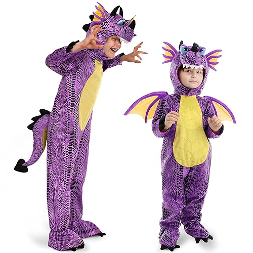 Spooktacular Creations Halloween Kind Unisex Drache Kostüm für Halloween Süßes oder Saures Dinosaurier Dress-up Pretend Play Spooktacular Creations Halloween Kind Unisex Drache Kostüm für Halloween Süßes oder Saures Dinosaurier Dress-up Pretend Play von Spooktacular Creations