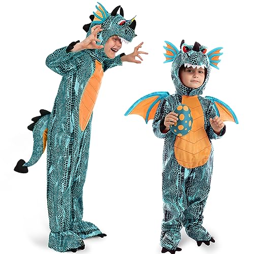 Spooktacular Creations Halloween-Kostüm für Kinder, Unisex, Drache, Blau, für Partygeschenke,Partyzubehör Spooktacular Creations Halloween-Kostüm für Kinder, Unisex, Drache, Blau, für Partygeschenke,Partyzubehör von Spooktacular Creations