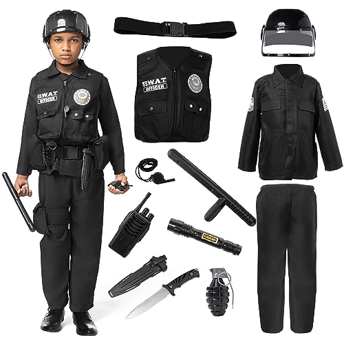 Spooktacular Creations Halloween SWAT Officer Kostüm Pretend für Kinder von Spooktacular Creations
