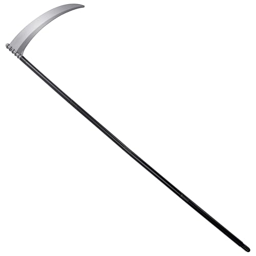 Spooktacular Creations Halloween Sense Kinder Scythe Sensenmann, Kostüm Horror Sichel Grim Reaper, 150cm Variable Länge Sebel Gothic, Zerlegbar, Party Cosplay von Spooktacular Creations