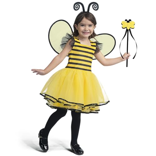 Spooktacular Creations Hummelkostüm für Mädchen, süßes Hummelkostüm für Halloween-Verkleidung und Rollenspiele-3T Spooktacular Creations Hummelkostüm für Mädchen, süßes Hummelkostüm für Halloween-Verkleidung und Rollenspiele-3T von Spooktacular Creations