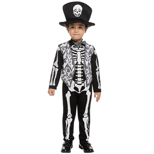 Spooktacular Creations Kind Junge Smoking Skelett Kostüm für Halloween Party (3T (3-4 Jahre)) von Spooktacular Creations