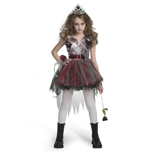 Spooktacular Creations Kindermädchen Dunkle Prom Queen Kostüm, Goth Prom Queen Kostüm für Kinder, Mädchen, Halloween-L Spooktacular Creations Kindermädchen Dunkle Prom Queen Kostüm, Goth Prom Queen Kostüm für Kinder, Mädchen, Halloween-L von Spooktacular Creations