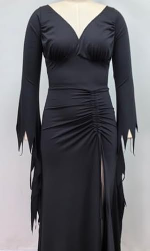 Spooktacular Creations Langes Gothic-Kleid für Halloween, Damen, schwarz, Familienkostüm, Erwachsene, Halloween-Kostüm für Verkleidungen, Cosplay-Partys, Größe M Spooktacular Creations Langes Gothic-Kleid für Halloween, Damen, schwarz, Familienkostüm, Erwachsene, Halloween-Kostüm für Verkleidungen, Cosplay-Partys, Größe M von Spooktacular Creations