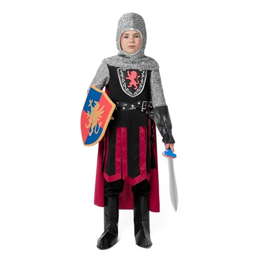 Spooktacular Creations Mittelalterlicher Ritter Kostüm für Kinder, Mädchen, Jungen California Kostüm Kollektion, Drachen Ritter Kostüm, Halloween Ritter Kostüme Verkleiden Partys Spooktacular Creations Mittelalterlicher Ritter Kostüm für Kinder, Mädchen, Jungen California Kostüm Kollektion, Drachen Ritter Kostüm, Halloween Ritter Kostüme Verkleiden Partys von Spooktacular Creations