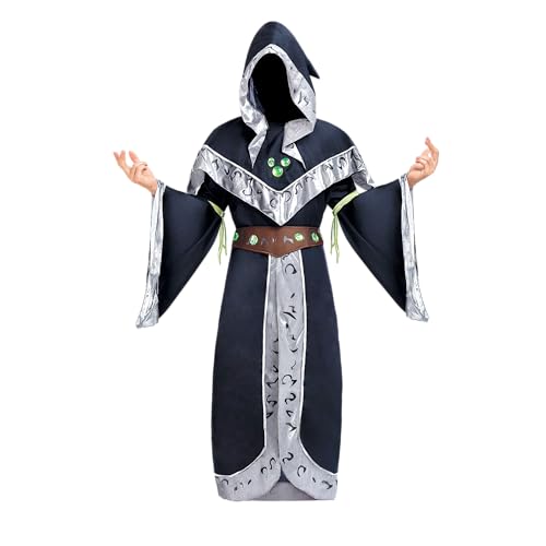 Spooktacular Creations Mystical Dark Sorcerer Medieval Warlock w/Glow Arm Strings Halloween Kostüme für Männer Spooktacular Creations Mystical Dark Sorcerer Medieval Warlock w/Glow Arm Strings Halloween Kostüme für Männer von Spooktacular Creations