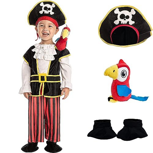 Spooktacular Creations Piraten Kostüm für Babys Kleinkinder Halloween Süßes oder Saures, Verkleidungspartys von Spooktacular Creations