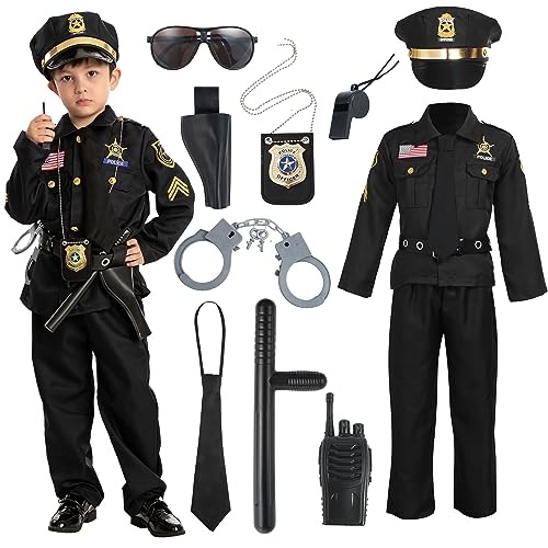 Spooktacular Creations Police Costume for Kids Halloween Cosplay (Large (10-12 yrs)) von Spooktacular Creations