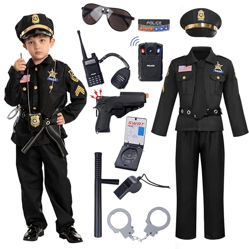 Spooktacular Creations Police Costume for Kids Halloween Cosplay (Toddler(3-4yrs)) von Spooktacular Creations